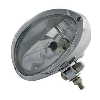 HIGHSIDER Scheinwerfer IOWA - chrom - klares Glas